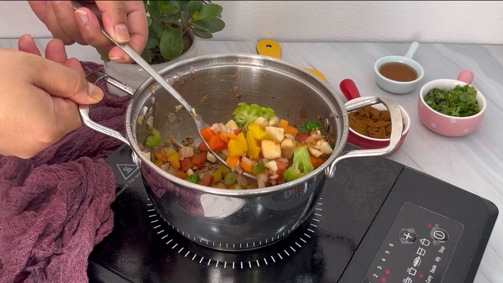 Cook the Vegetables